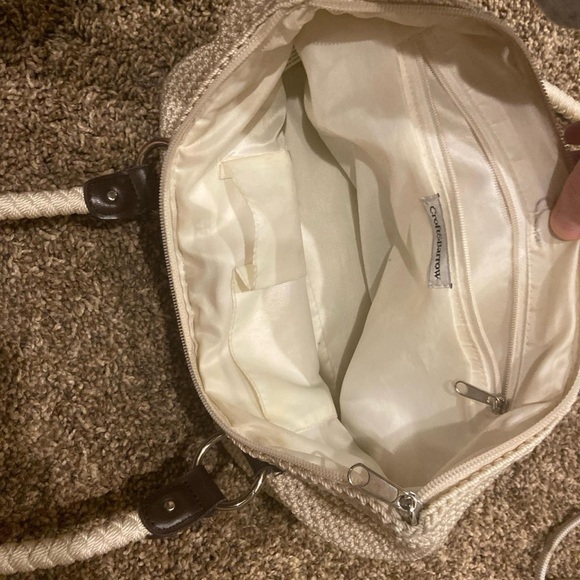 thrifted crochet shoulder bag - Picture 3 of 3